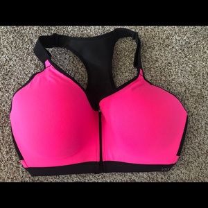 Pink VSX sports bra